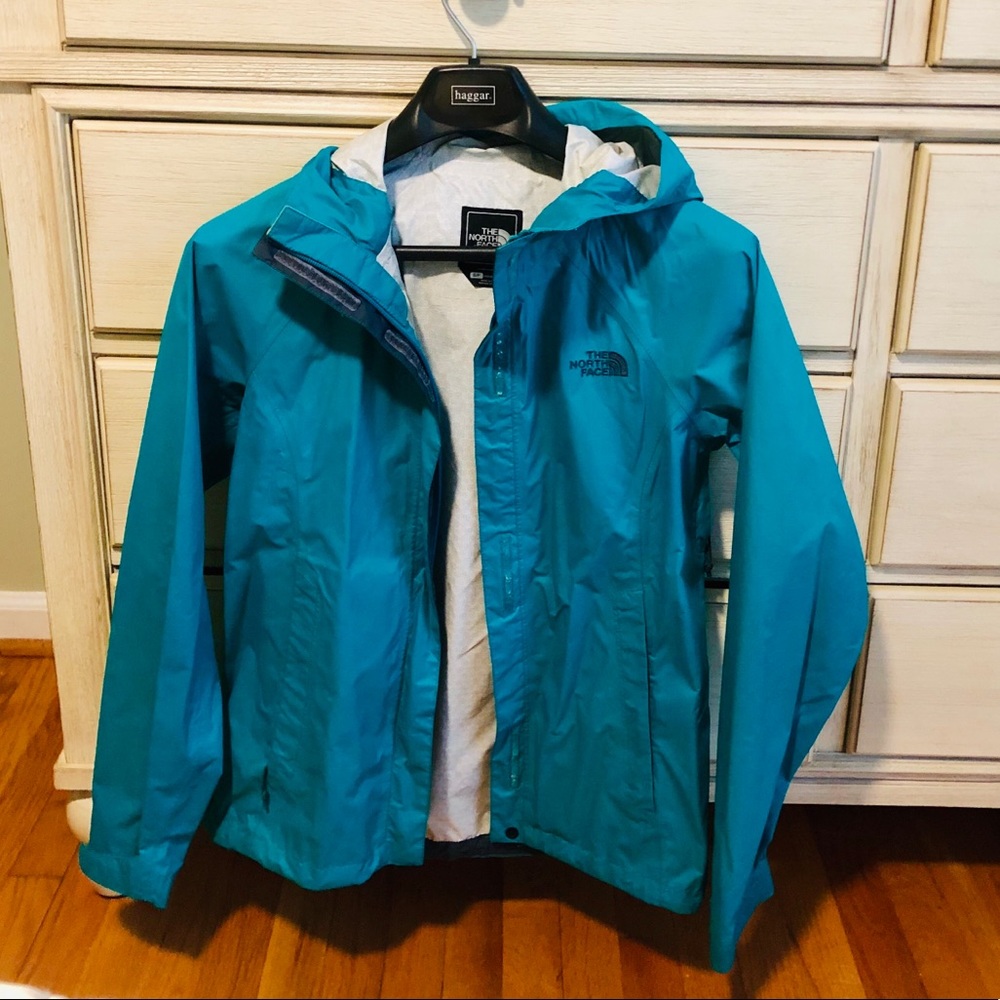 The North Face rain jacket